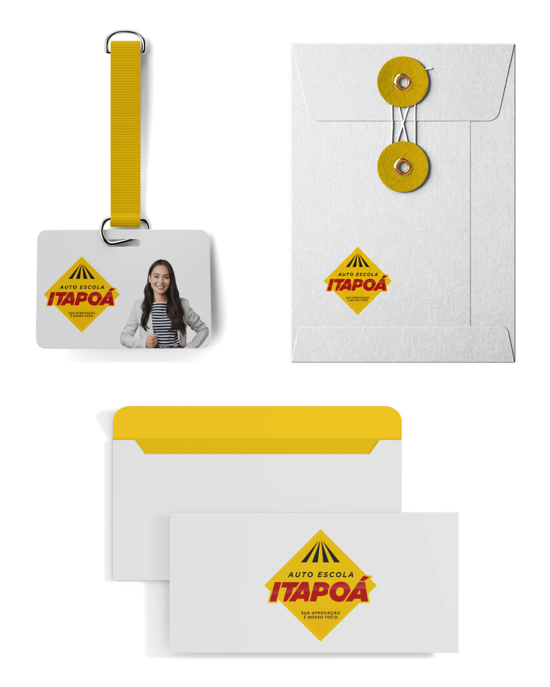 Criação Logo Auto Escola Itapoá