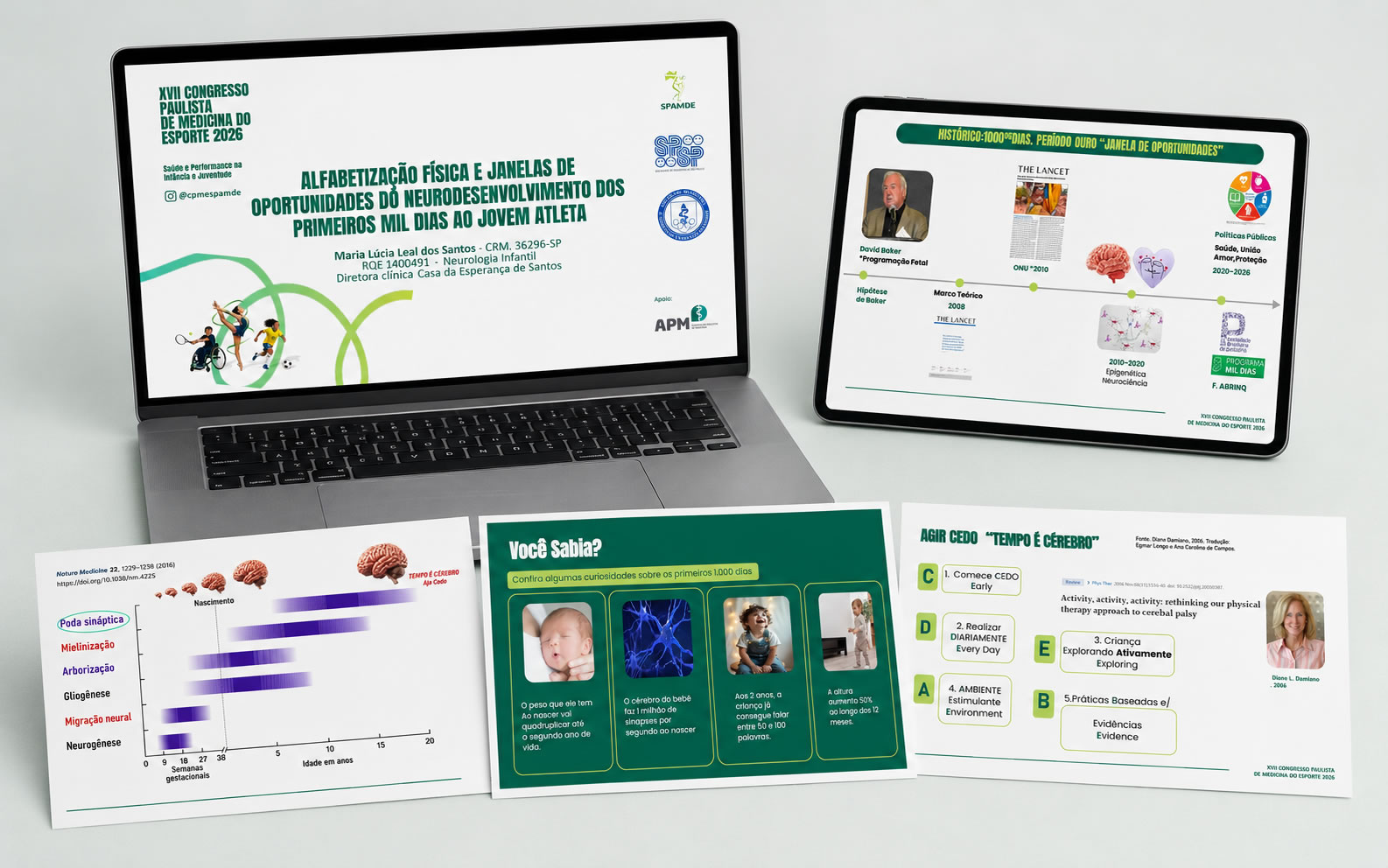Apresentação Comercial para Congresso Médico de Esportes
