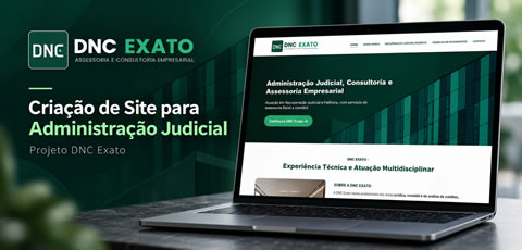 Criação de site para administração judicial com consulta de processos e documentos