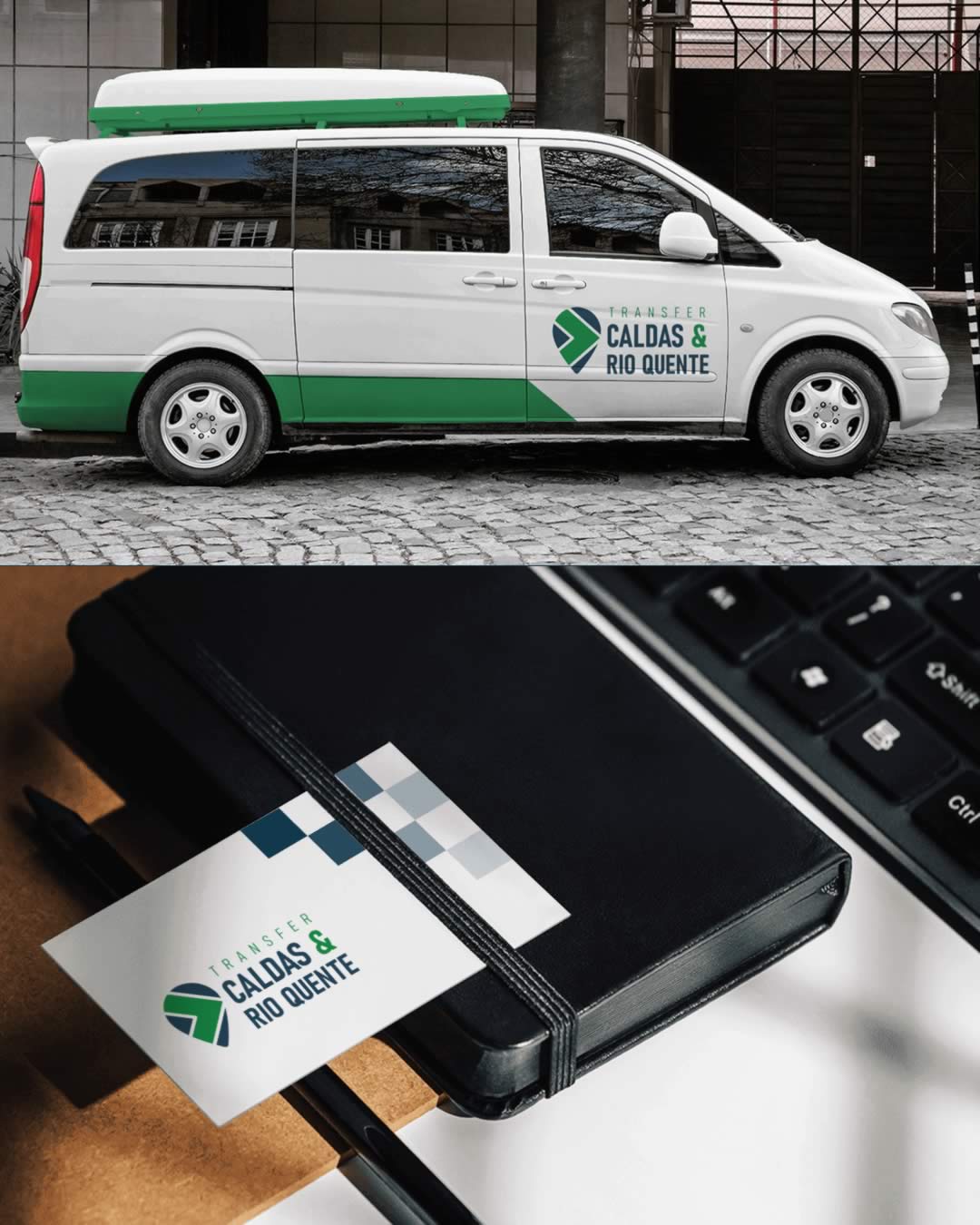 Logo para empresa de transporte em Goiás