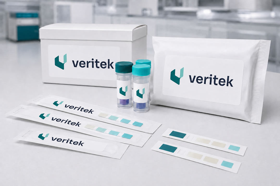 Identidade Visual para Tecnologia Médica Veritek