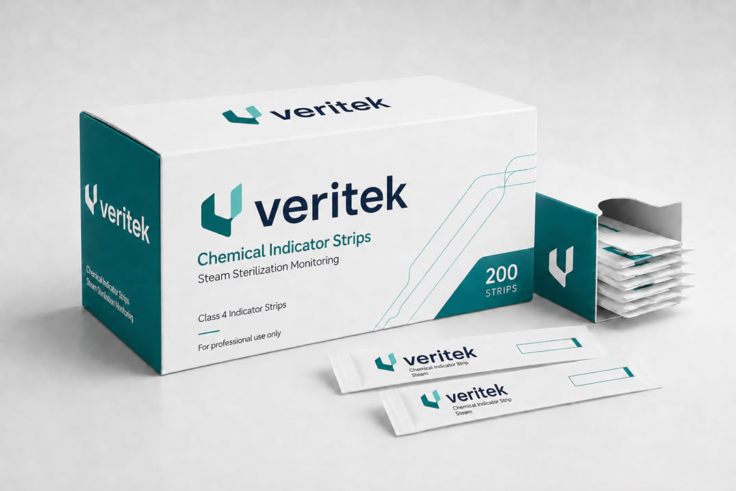 Identidade Visual para Tecnologia Médica Veritek